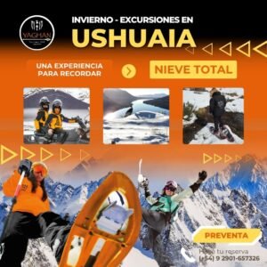 Excursión Nieve Total con Raquetas | Lagos de Ushuaia
