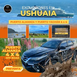 4x4 Off Road - Puerto Almanza y Yaghán