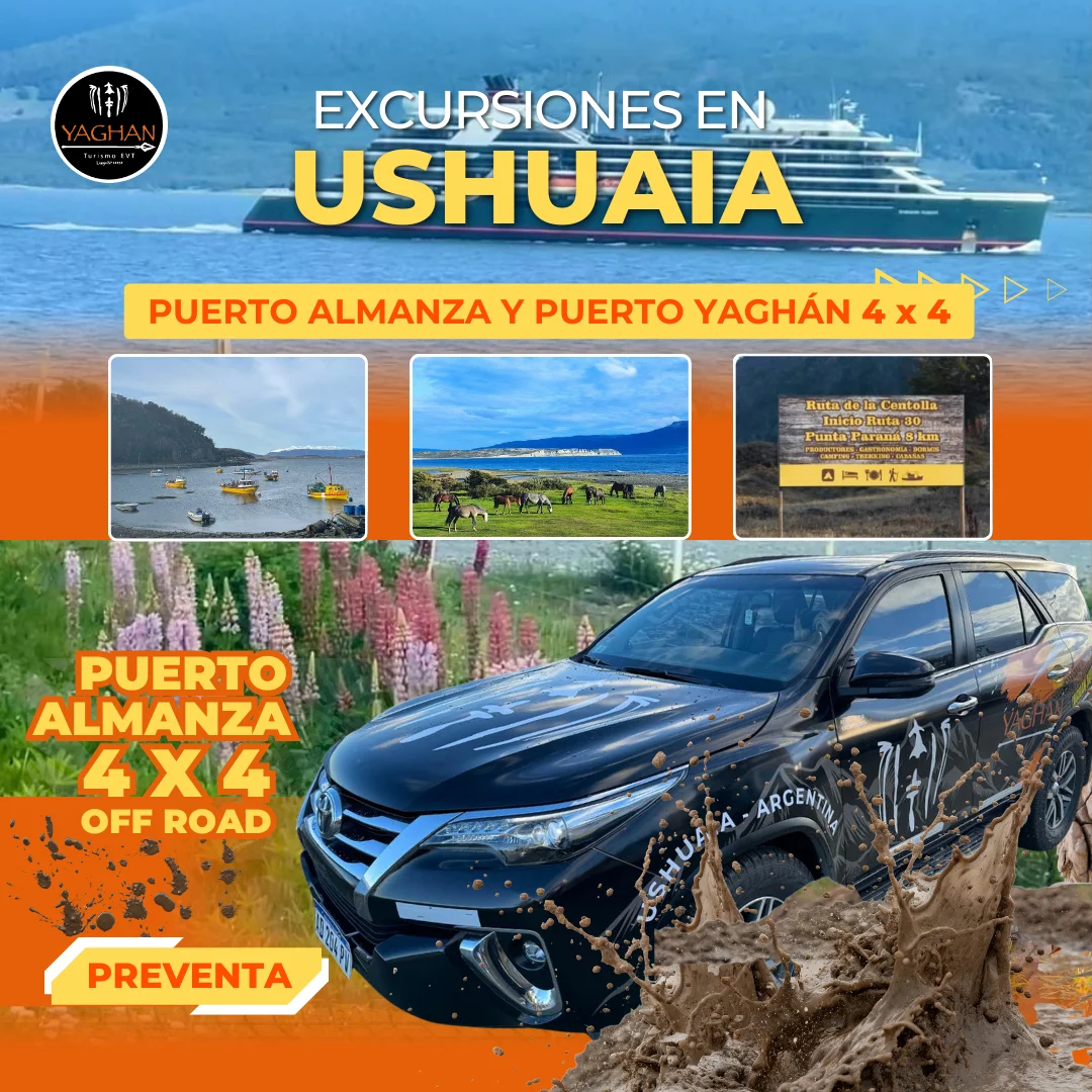 4x4 Off Road - Puerto Almanza y Yaghán