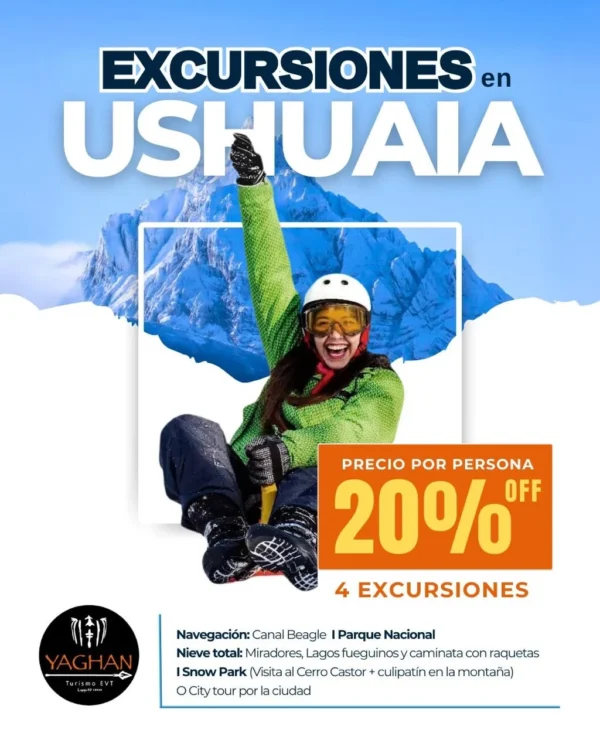 Paquete Invierno 2026 Ushuaia
