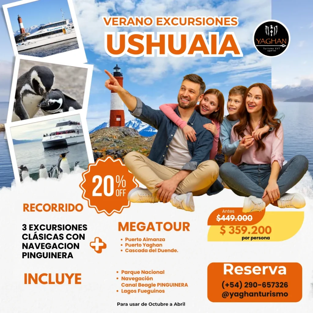Paquete Verano en Ushuaia