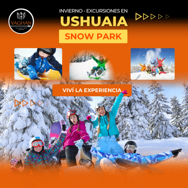 SNOW PARK- CERRO CASTOR + CULI PARIN EN LA MONTAÑA